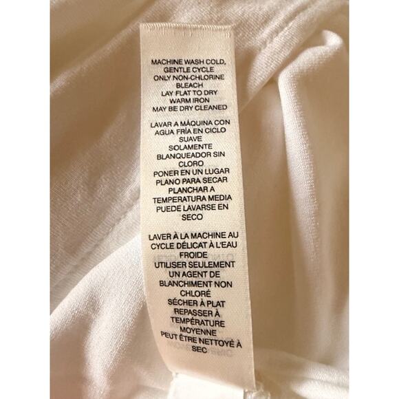 Chico’s EasyWear Double Layer Tank Top Alabaster Size 1 NWT - Picture 6 of 6